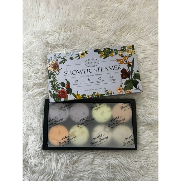 New BLRIET Shower Steamers Essential Oils Lavender Mint Citrus - Picture 1 of 3
